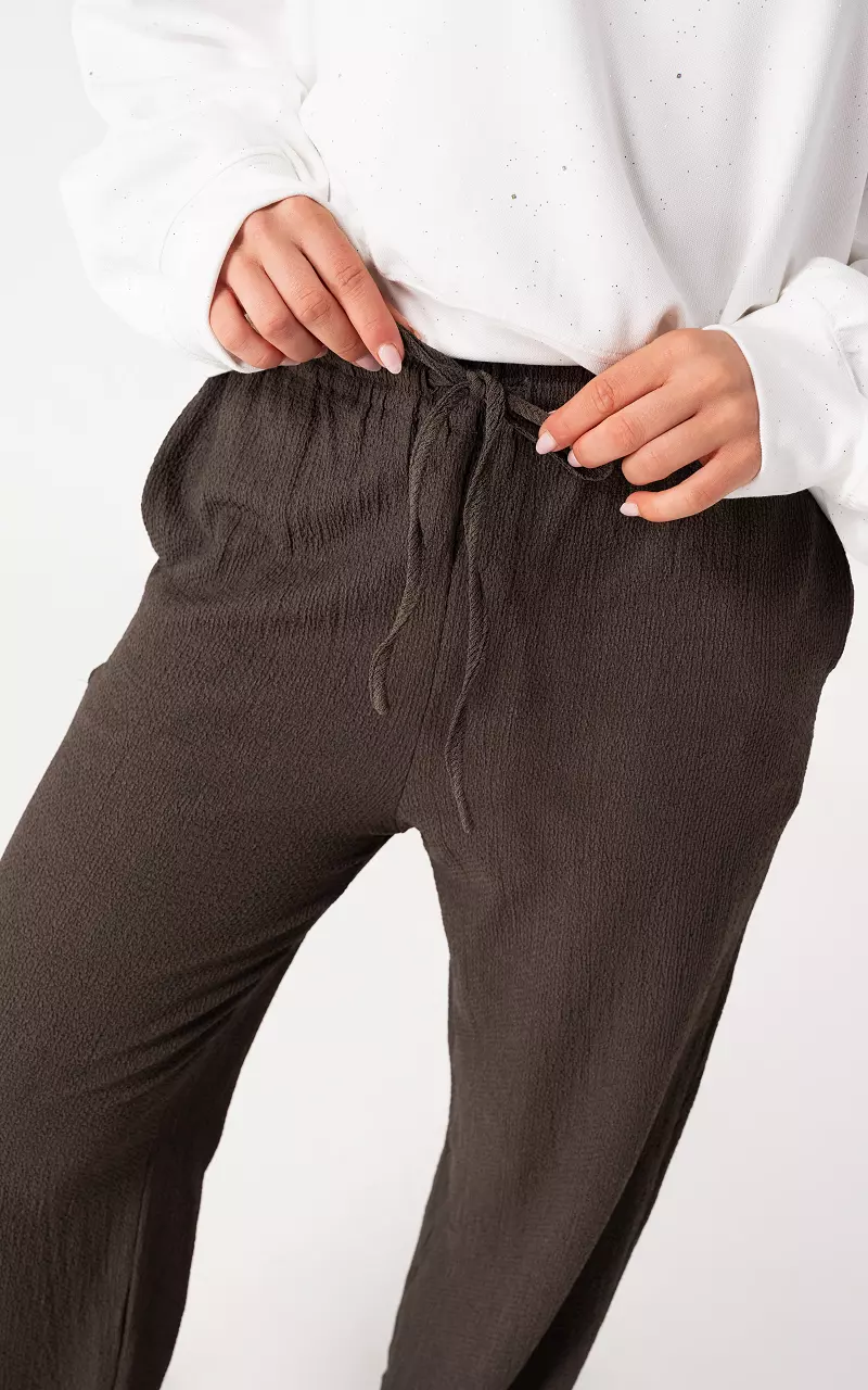 Wide leg pants Brown