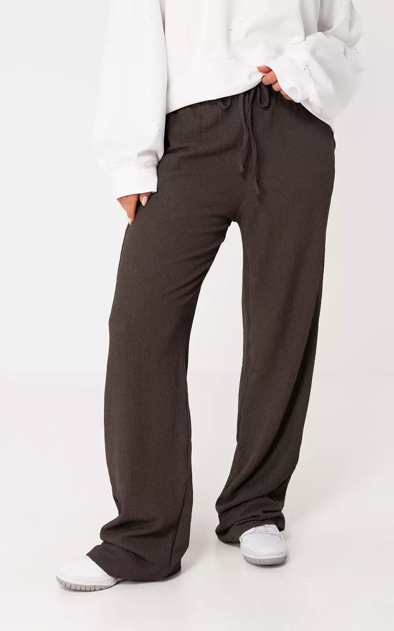 Wide leg pants Brown