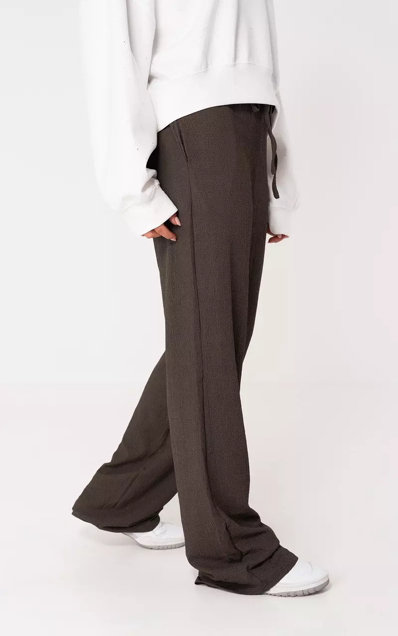 Wide leg pants Brown