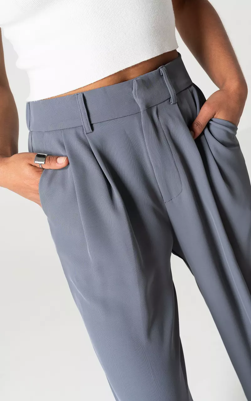 Wide leg pantalon Grey