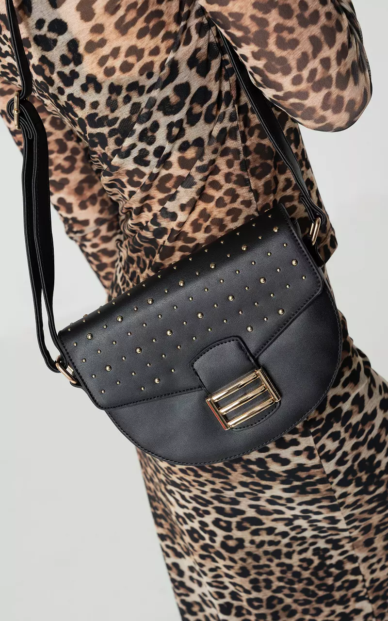 Bag with adjustable strap Black Gold
