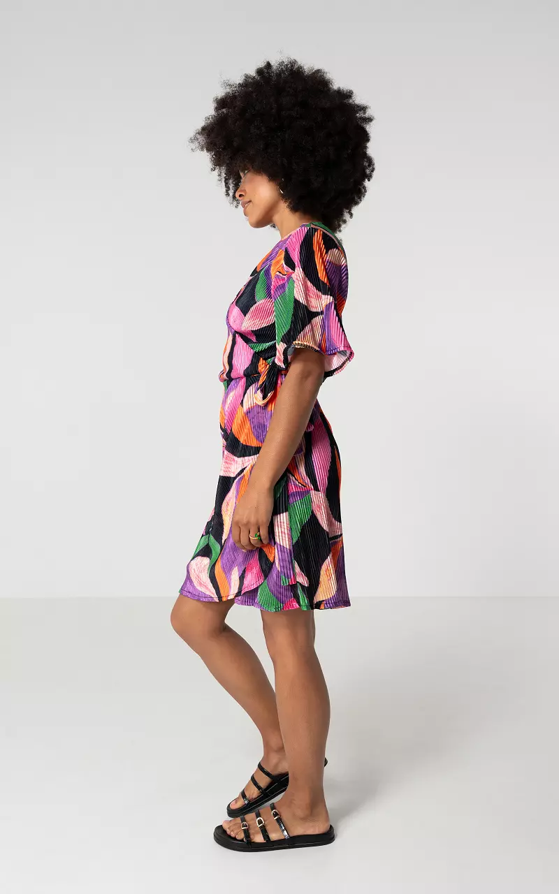 Jurk met overslag Multicolor