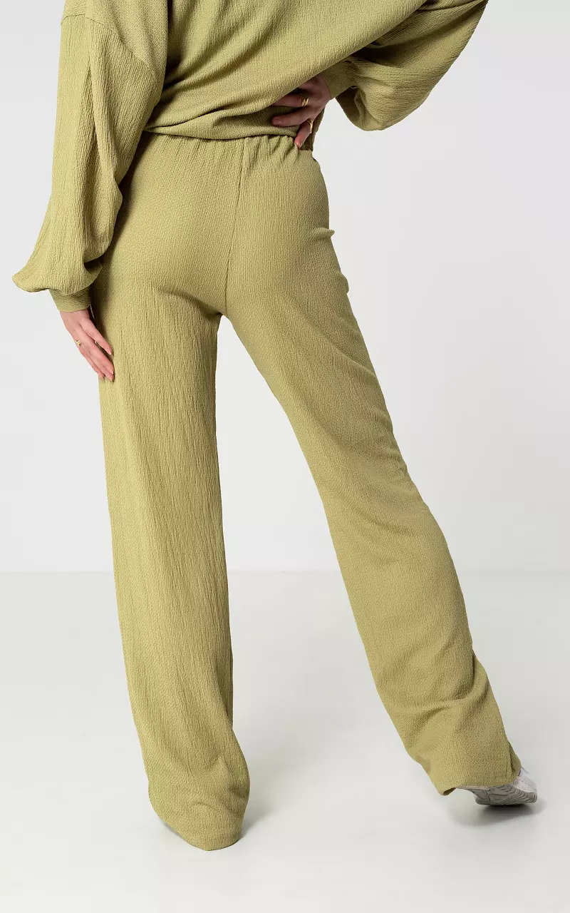Wide leg pants Kaki