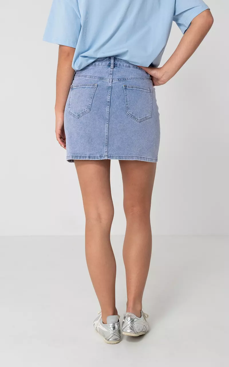 Denim skirt with rhinestones | Guts & Gusto | GUTSGUSTO.COM