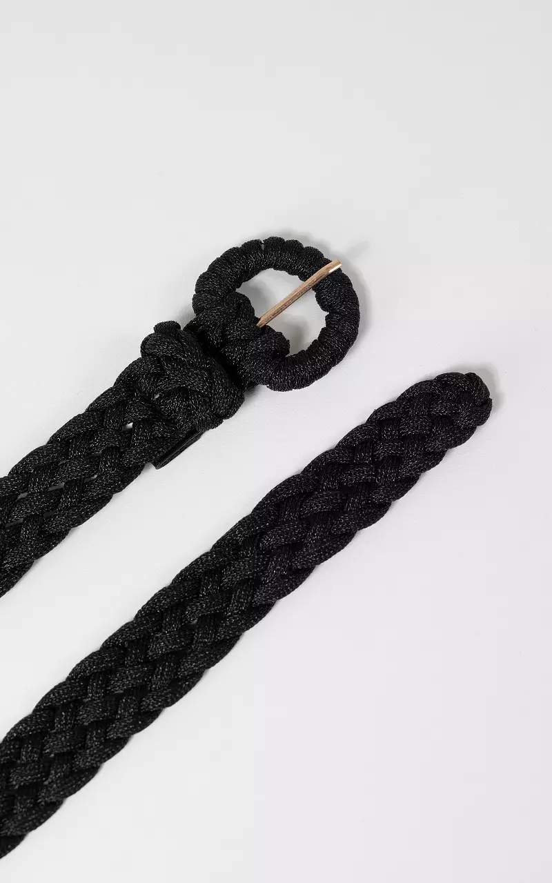 Braided belt Black