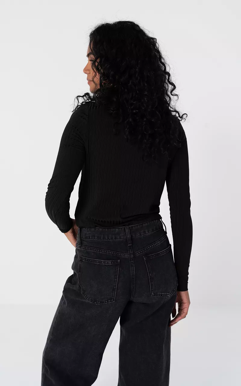 Basic Ripptop Schwarz