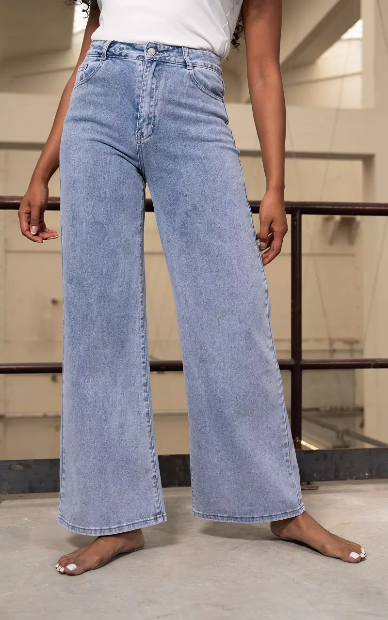 Wide leg jeans Blue
