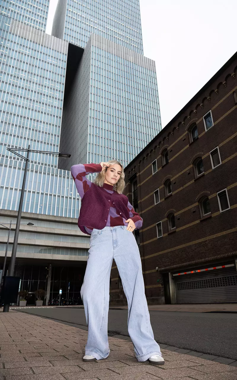 Baggy wide leg jeans Light Blue