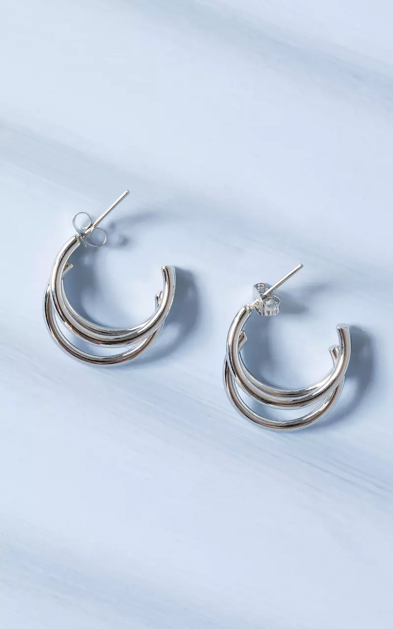 Ringen van stainless steel Zilver
