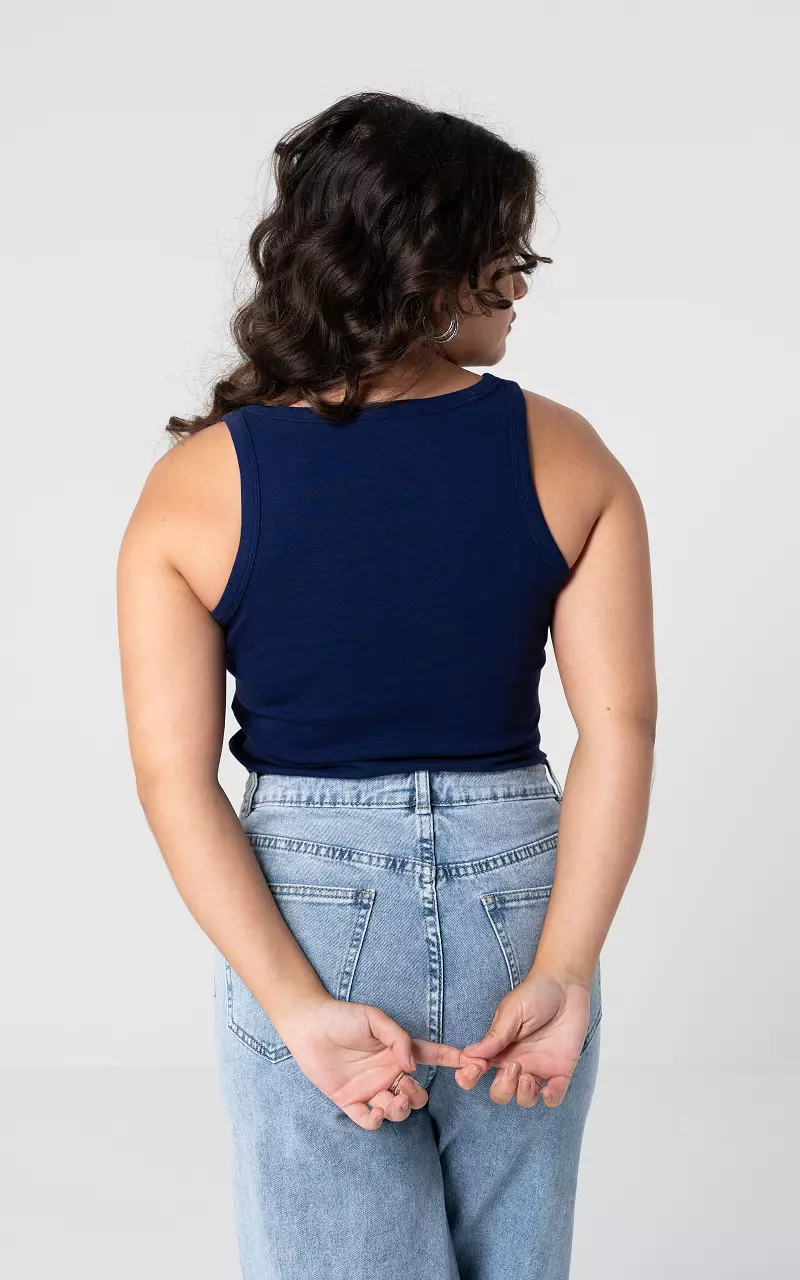 Basic Tanktop Dunkelblau