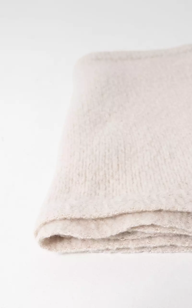 Weicher langer Schal Beige