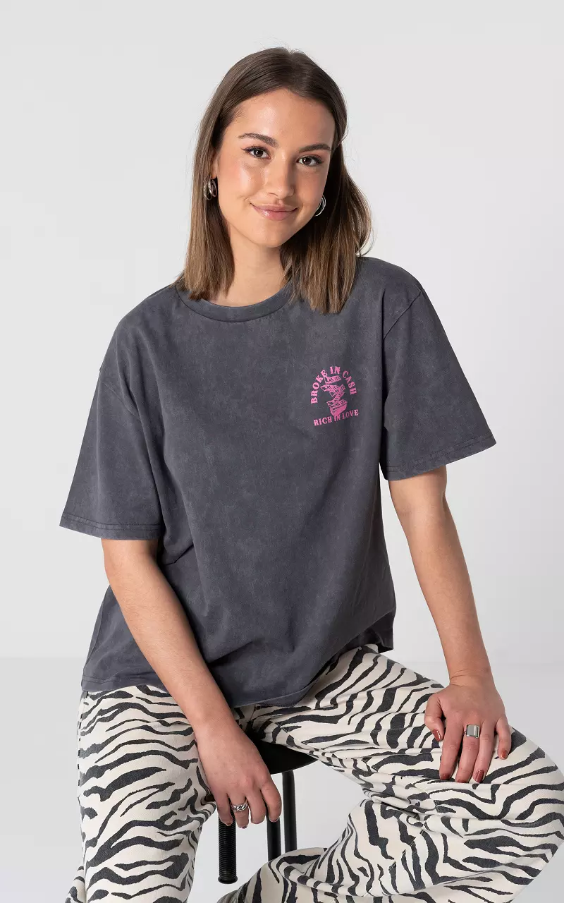 50s ROBROY PRINT NEL SHIRT gray × pink RockShoxShirtGrey_3.png?crop=