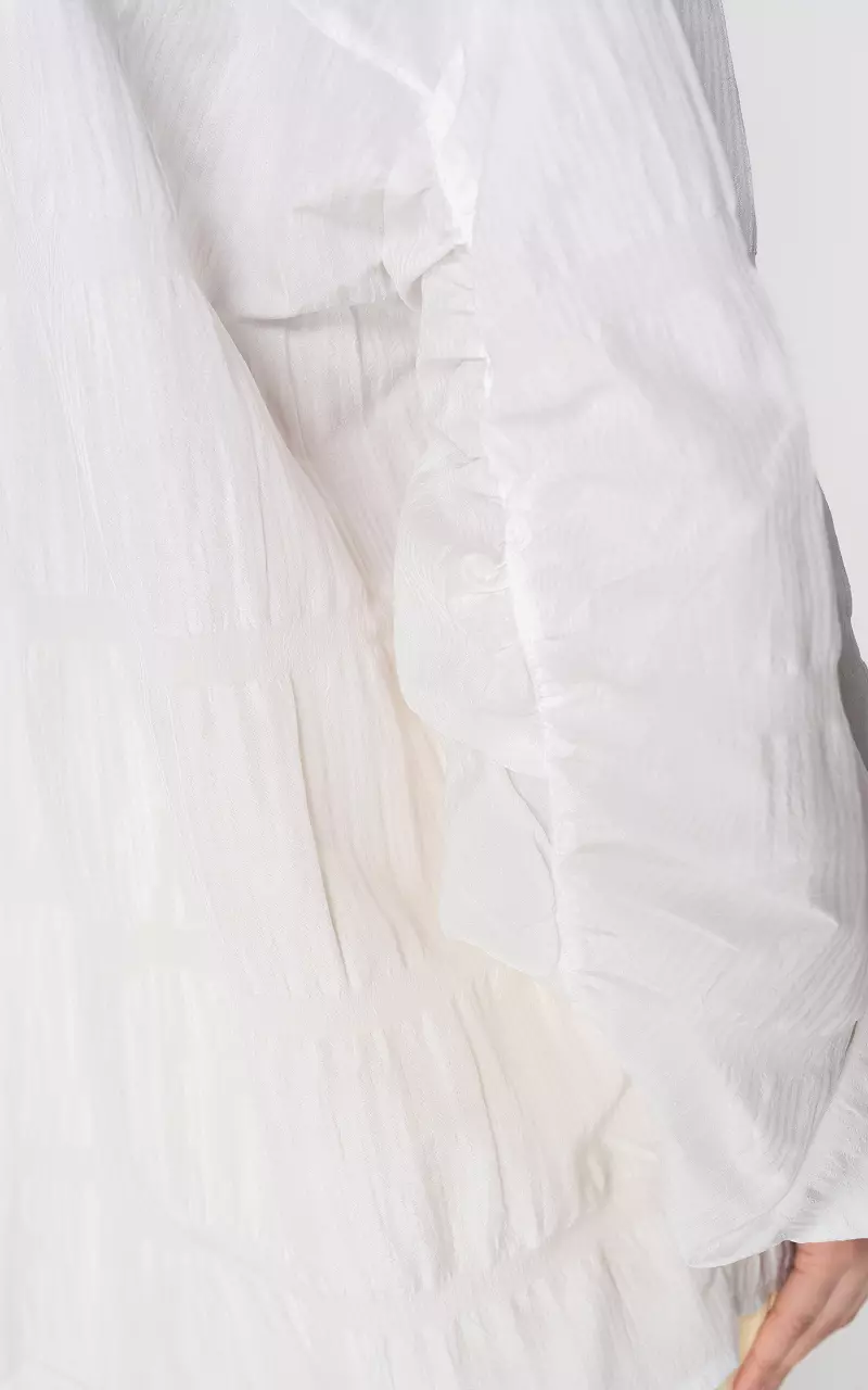 Oversized blouse Wit