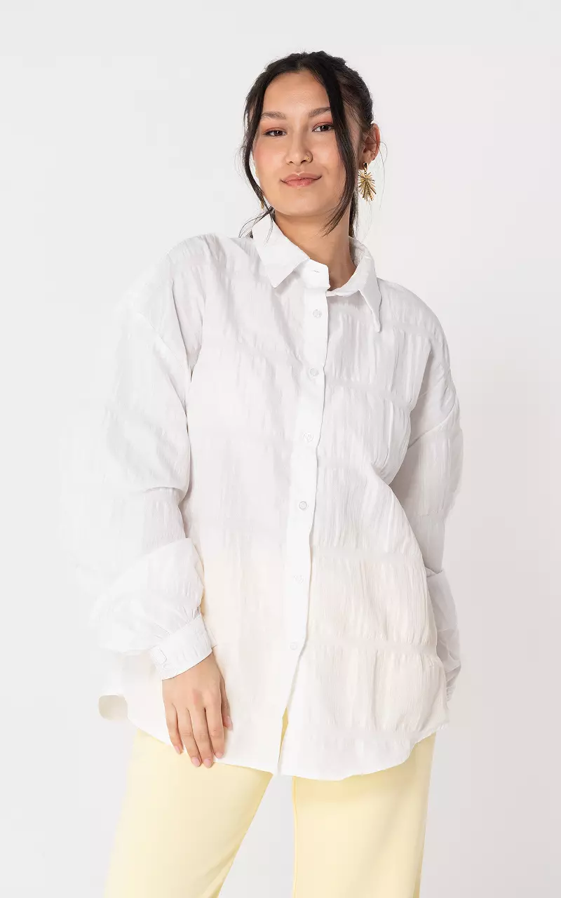 Oversized blouse Wit