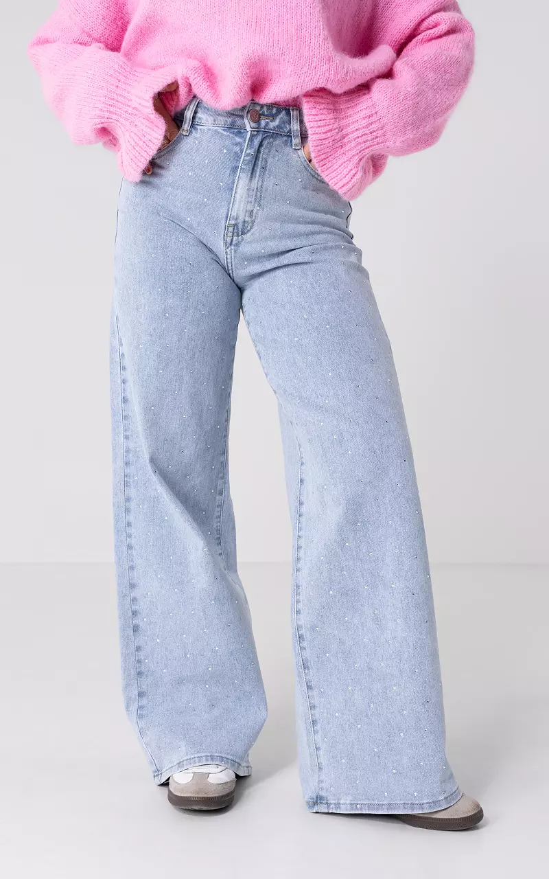 Wide leg jeans Light Blue