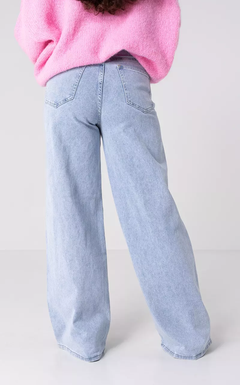 Wide leg jeans Light Blue