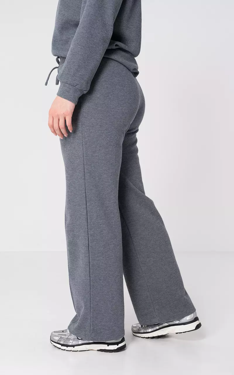 Trousers with side pockets Grey