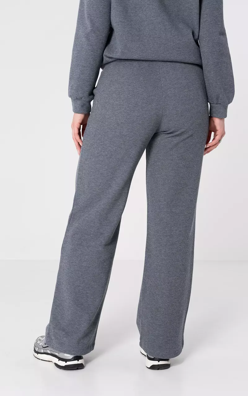 Trousers with side pockets Grey