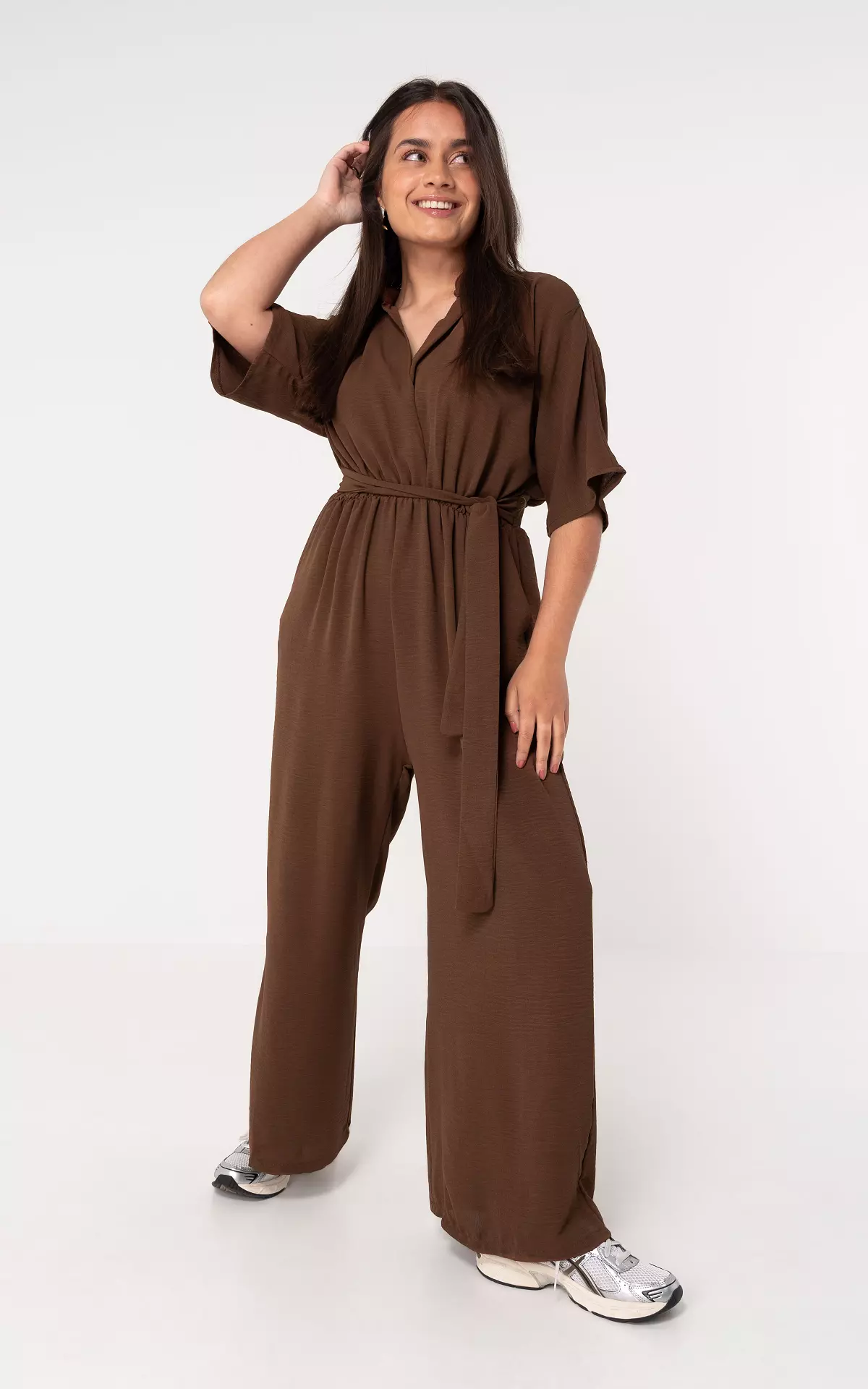 Maxi jumpsuit Brown Guts Gusto