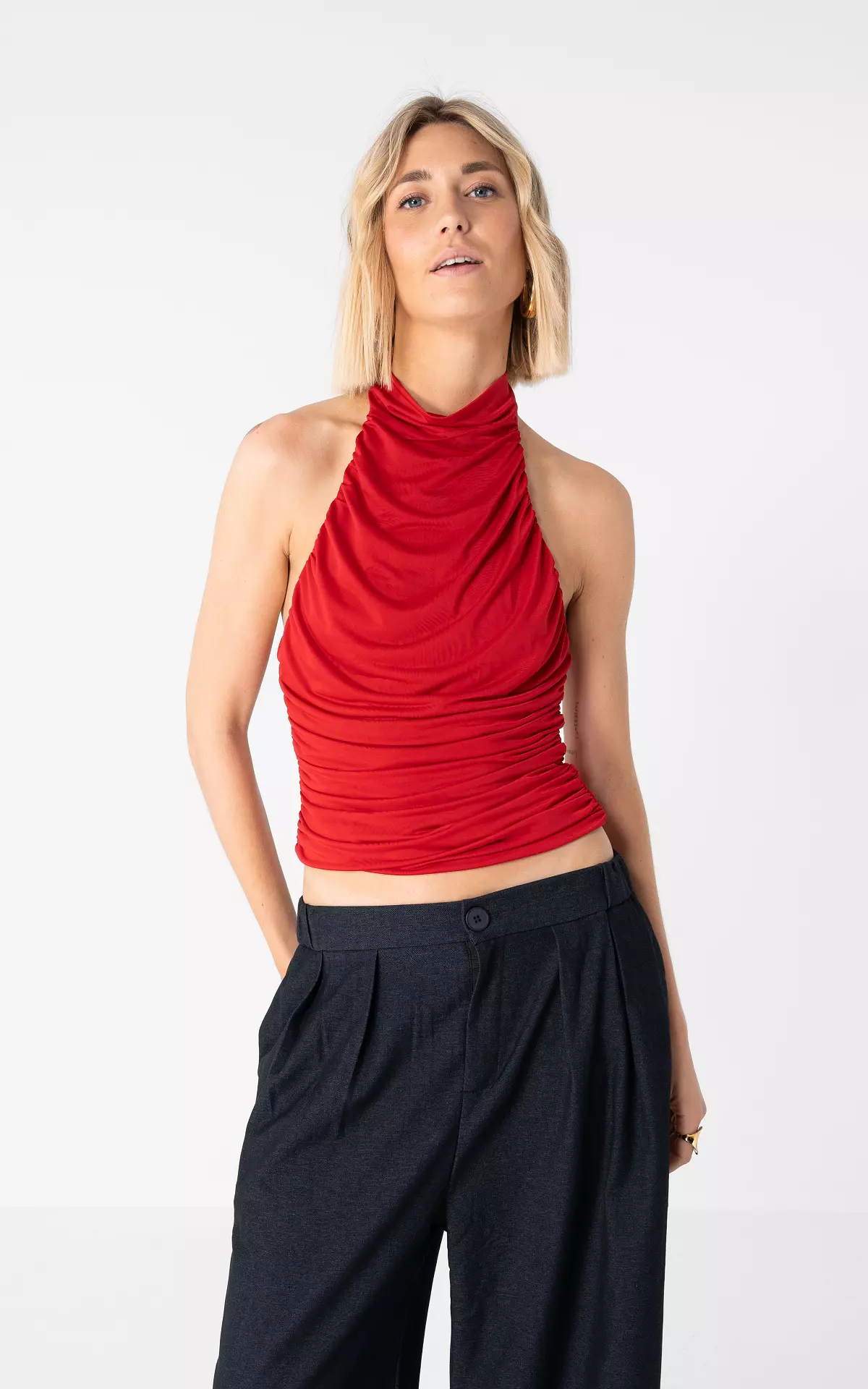 Haltertop - Rood | Guts & Gusto | GUTSGUSTO.COM