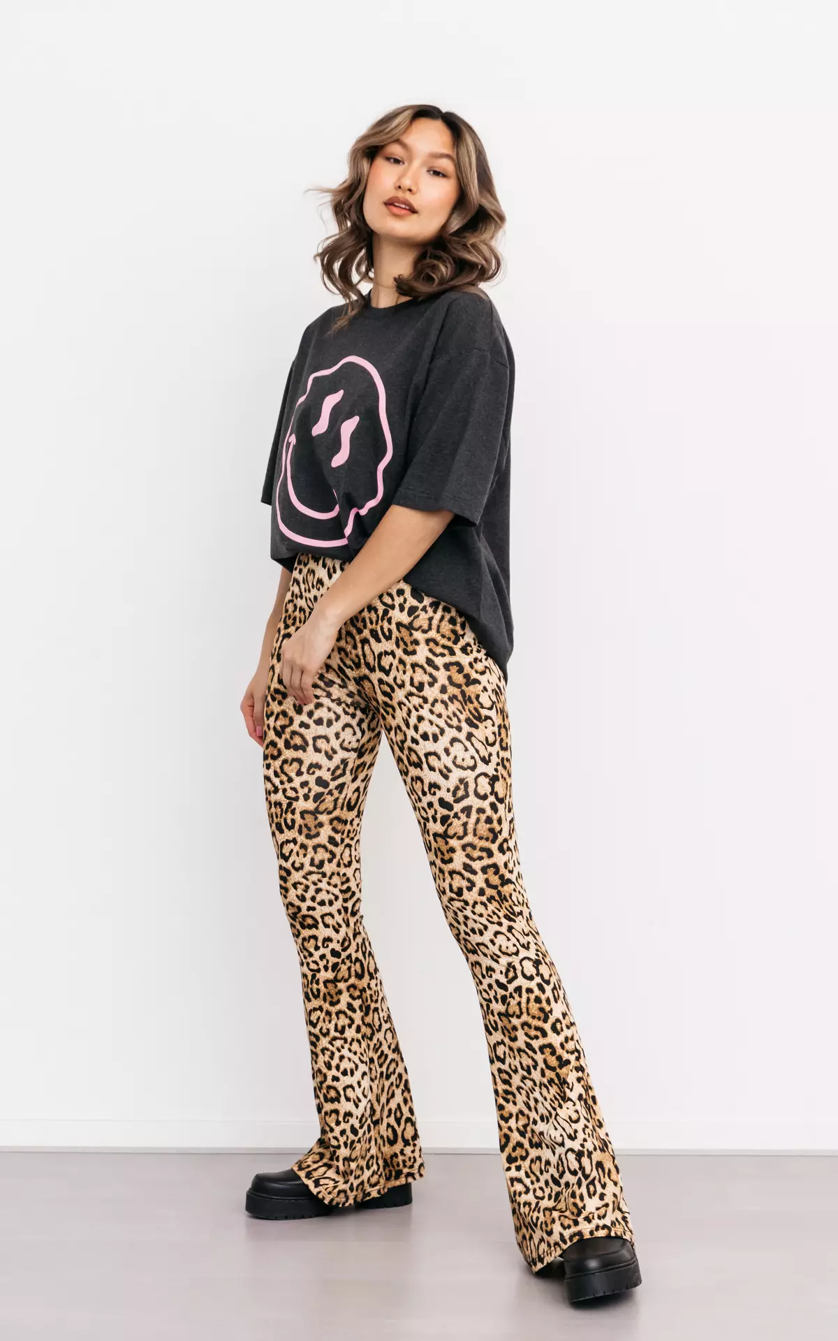 Flared Leopard Pants – Max & Addy