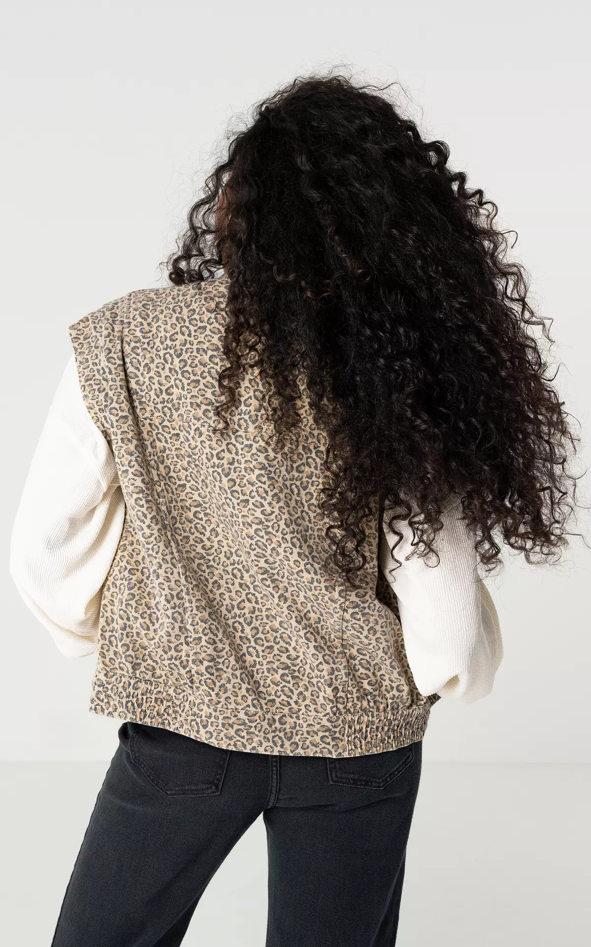 Gilet met leopard print - Leopard | Guts & Gusto