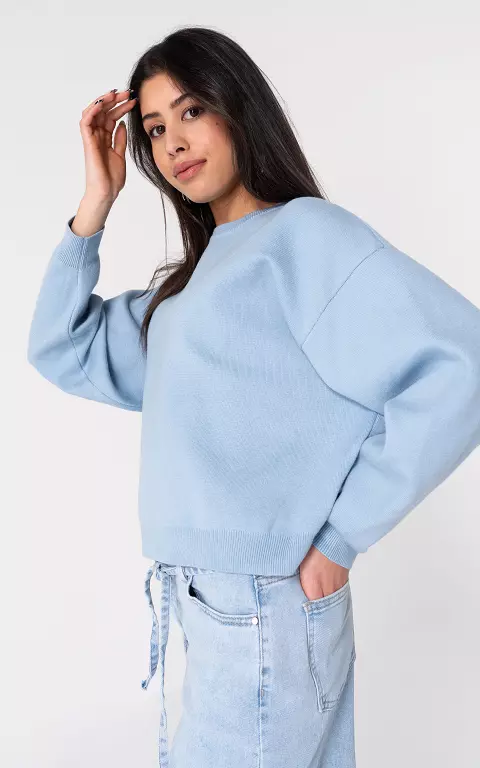 Pullover #100179 hellblau