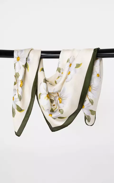 Schal #101866 grün champagne