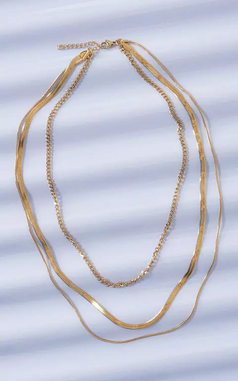 Verstelbare ketting goud