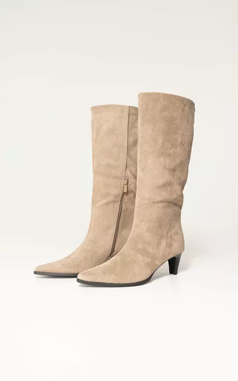 High boot beige
