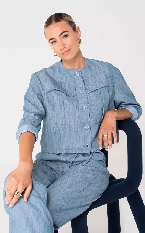 Bluse #103880 blau