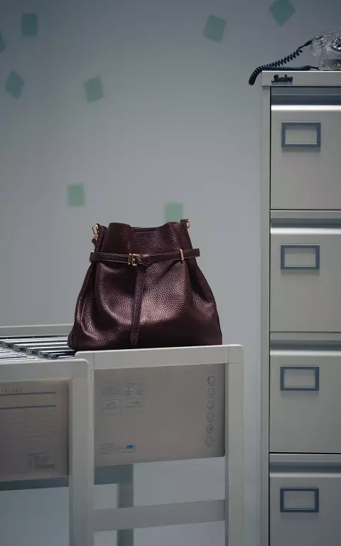 Schoudertas bordeaux