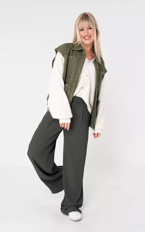 Straight Fit Hose kaki