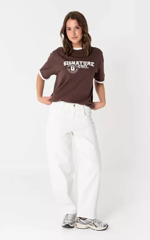 Ballonfit jeans white