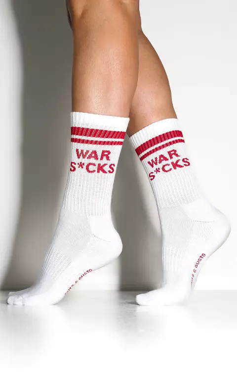 Socken #105806 rot weiß