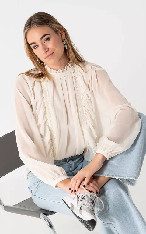 Blouse #105828 cream