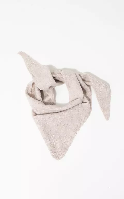 Point shawl beige