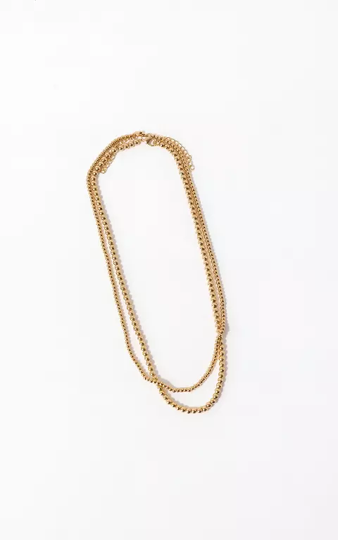 Dubbele ketting goud