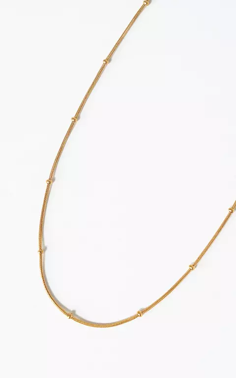 Adjustable necklace gold