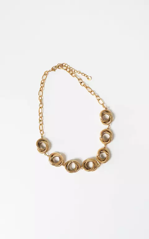 Adjustable necklace gold