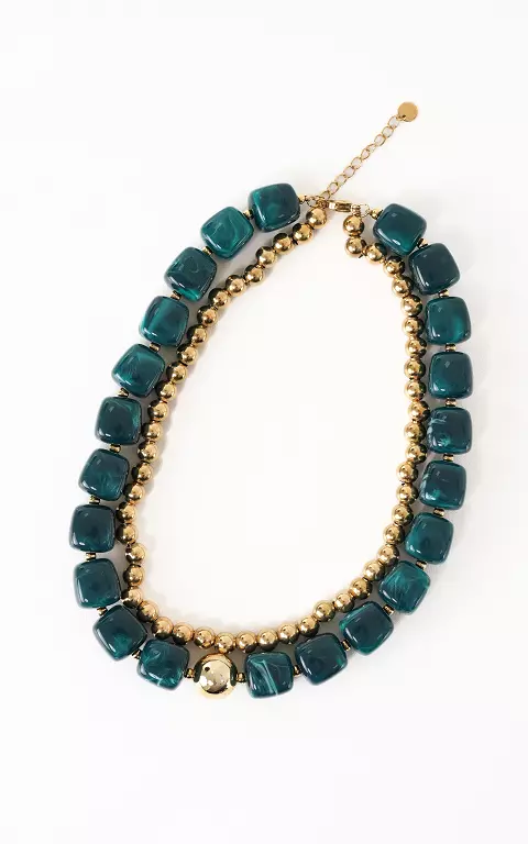 Double chain petrol gold