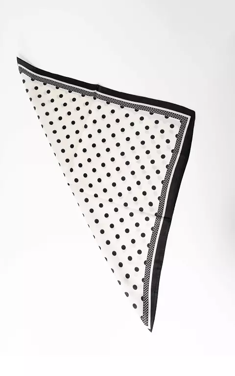 Scarf #108529 black white