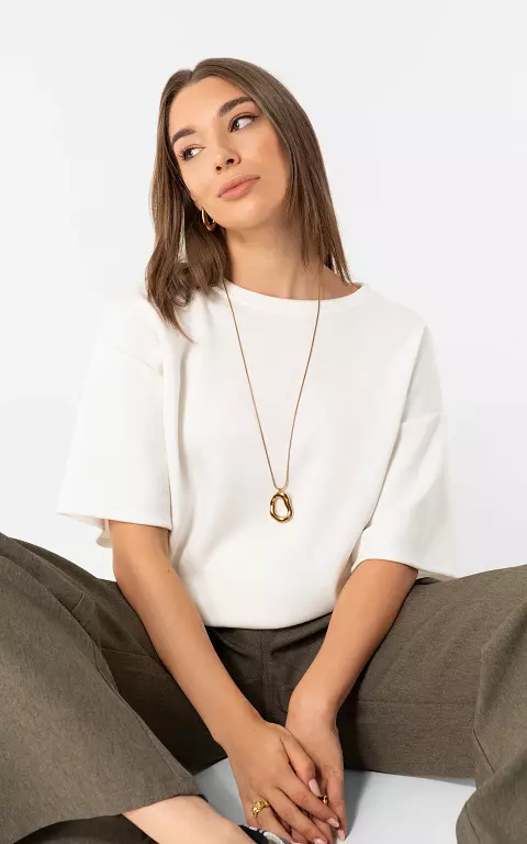 Balloon shirt wit