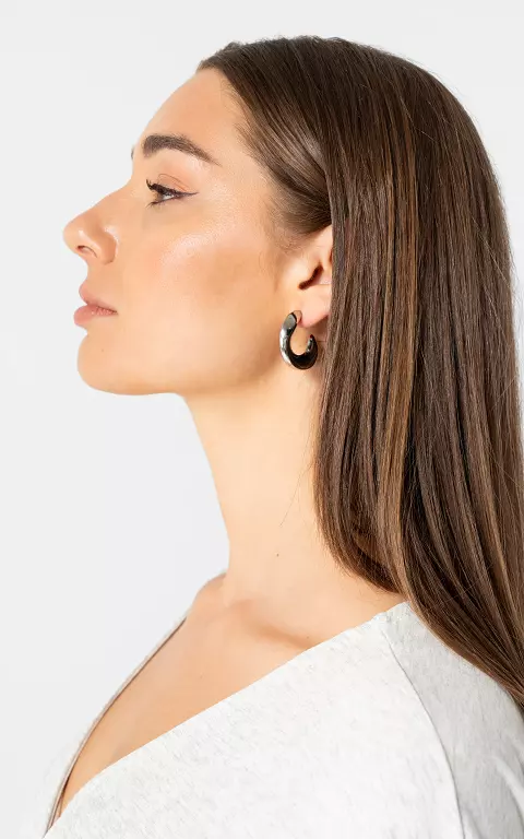Earrings #109135 silver