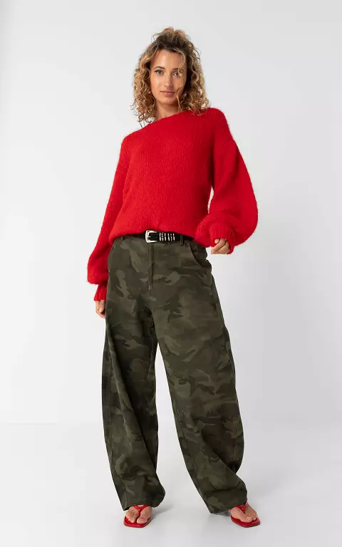 Hose mit Armyprint camouflage