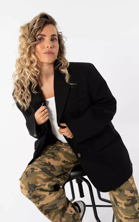 Oversized blazer black