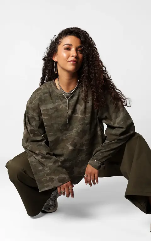 Camo-Longsleeve camouflage