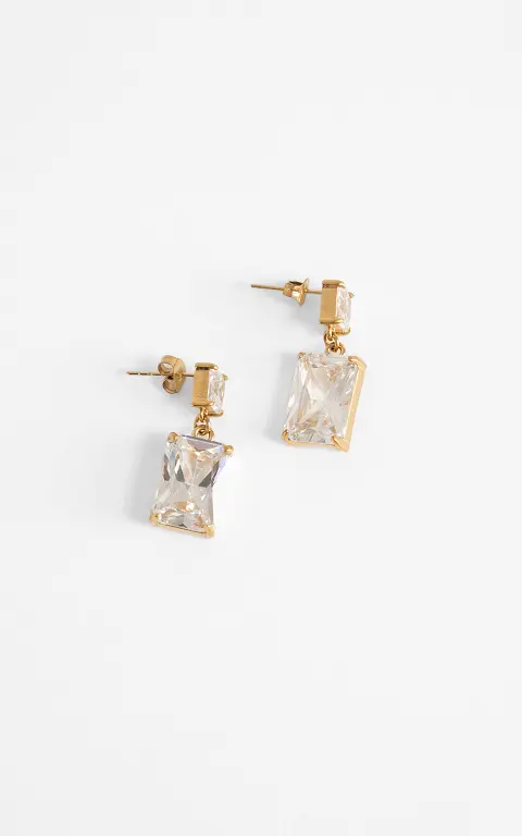 Crystal drops gold