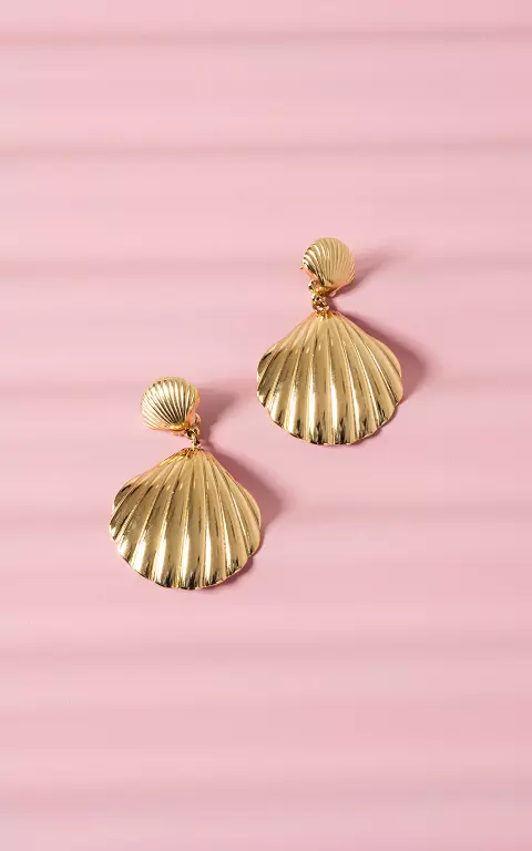 Oorbellen van stainless steel goud