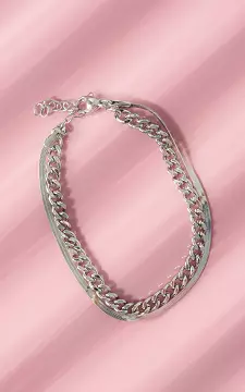 Verstelbare armband | Zilver | Guts & Gusto